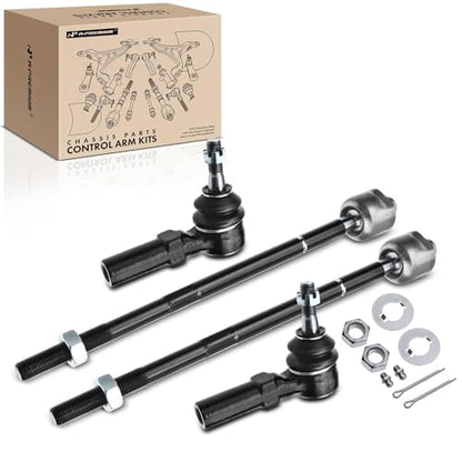 A-Premium Front Inner & Outer Tie Rod End Kit, Compatible with Buick