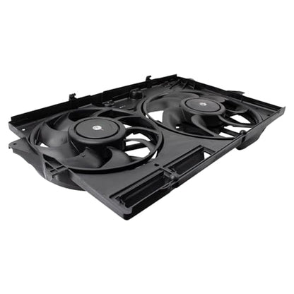 TRQ Radiator Dual Cooling Fan Assembly - style: RFA73774