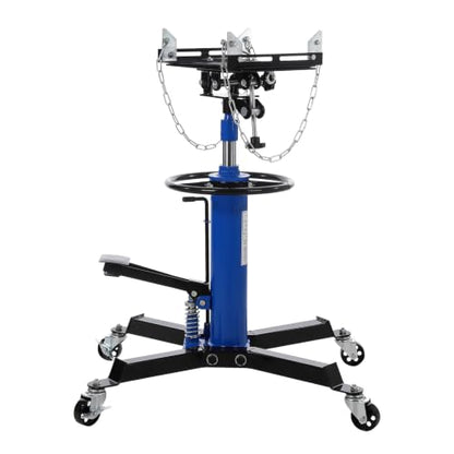 1100 LBS Transmission Jack High Lift 2-Stage 33.8"-72.8" Height