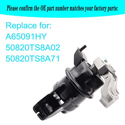 Front Motor Mount for 2012-2015 Civic 1.8L Sedan Manual Hydraulic - size: 2012-2015 Civic 1.5L,1.8L