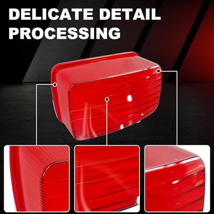 PartsFlow TailLight Tail Light Lens For Yamaha 2014-2017 Viking 700 2008-2009 Rhino 2003-2006 Kodiak 2003-2014 Grizzly 660