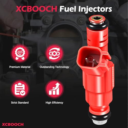 Fuel Injectors Set of 8 Compatible with Dodge Ram 1500 2000-2003