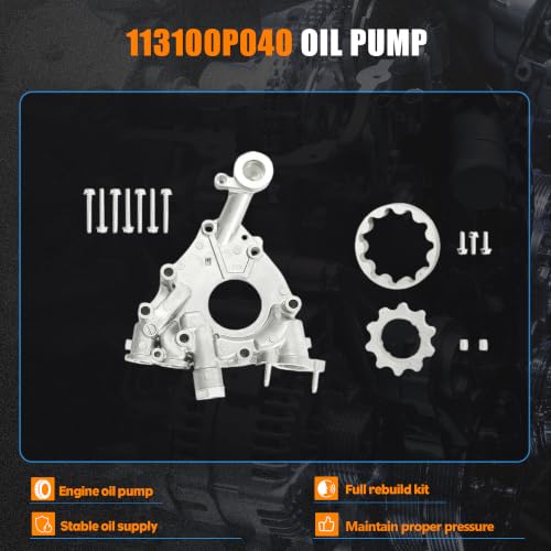 2GRFE 3.5 Timing Chain Kit & Oil Pump Fit For Toyota Lexus 2006-2018 TK2040