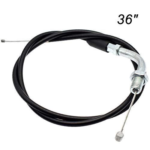Twist Throttle and 36" Cable Handle Grip Kill Switch Set for 7/8" 22mm Handlebar 49cc 66cc 80cc Engine Motorized Bicycle Push Bike