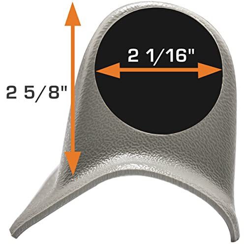 GlowShift Universal Gray Triple Pillar Gauge Pod Holder