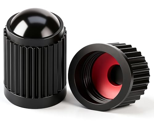 15PCS Plastic Tire Valve Stem Caps, Corrosion Resistant, with O Rubber Ring, Airtight Seal Heavy Duty Dustproof Tire Valve Stem Covers for Cars, SUV, Trucks, Bikes, Motorcycles, Bicycles(Black) - color: Black, size: 15 pcs