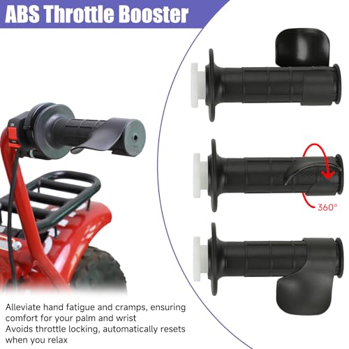 Mini Bike Brake Lever Kit with Throttle Assembly for CT200U CT100U - color: Red