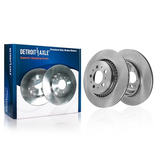Detroit Axle - Brake Kit for 03-14 Volvo XC90 Brake Rotors and Brake Pads - size: 10PR1200234/kit