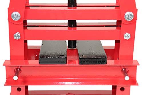 6-Ton Benchtop Hydraulic A-Frame Shop Press with Press Plates