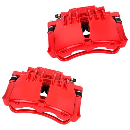 cciyu Front Left & Right Disc Brake Calipers with Bracket 18-B4723 18-B4722 - size: Front[18-B4723+18-B4722]