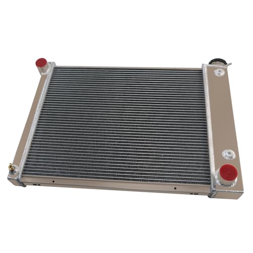 3 Row Aluminum Radiator for 1967-1969 Chevrolet Camaro Pontiac Firebird V8 CC337, Full Performance Aluminium Radiators, Automotive Replacement Radiator
