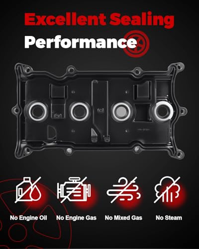Engine Valve Cover L4 2.5L Fits for 2013-2018 Altima, 2014-2016 Rogue - size: 13264-3KY0A