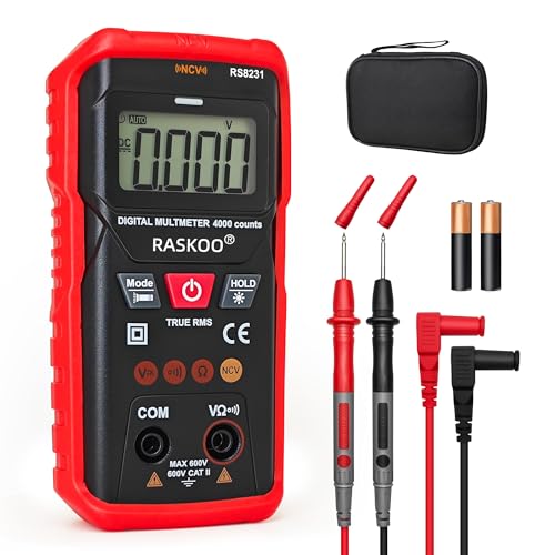 Premium True RMS Multimeter Tester, Digital Multimeter Auto Ranging