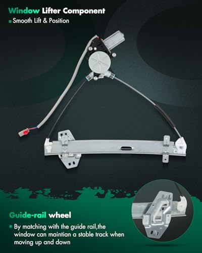 SCITOO Power Window Regulator with Motor for Honda for Civic - style: 741-301