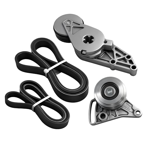 Serpentine Belt Kit With Tensioner And Idler Pulley For Audi A4 A4 Quattro - size: Audi A4 & A4 Quattro, Vw Passat (97-05)