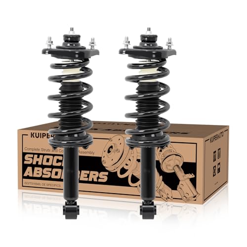 KUIPERAUTO Rear Complete Struts Assembly w/Coil Spring Compatible for 2012-2016 Honda CR-V CRV AWD 272957L 272957R 2PCS - size: 2x Rear Struts, style: 2012-2016