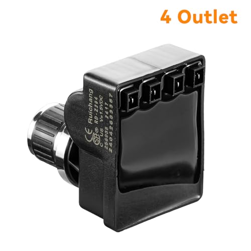 onlyfire 4 Outlets Universal Spark Generator AA Battery Push Button - size: 4 Outlet