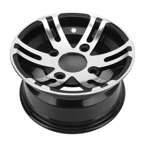 10 Inch ATV Wheel Rim, Universal High Strength ATV Aluminum Alloy Rim for ATVs Go Karts Cart 4 Wheel Vehicles (Front Wheel) - size: Front Wheel