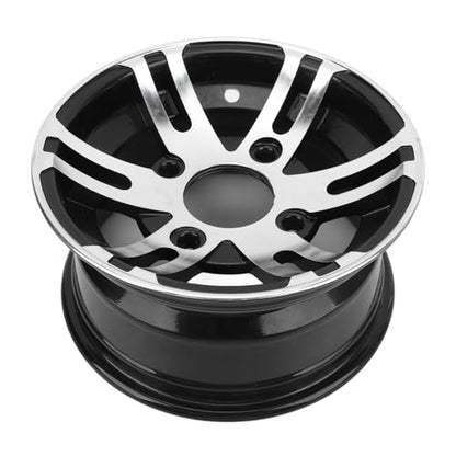 10 Inch ATV Wheel Rim, Universal High Strength ATV Aluminum Alloy Rim for ATVs Go Karts Cart 4 Wheel Vehicles (Front Wheel) - size: Front Wheel