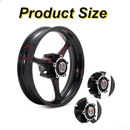 17"x3.5" Front Wheel Rim for Suzuki GSXR 600 750 2006 2007 - size: GSXR 600 750 2006 2007 GSXR 1000 2005-2008