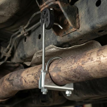 2 Pcs 2.5" Exhaust Hangers, Universal Muffler Hangers