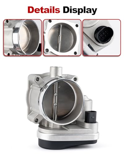 Electronic Throttle Body Compatible with 2003-2004 Dodge Ram 1500 2500 3500 2004 Durango V8 5.7L Replace 5161805AA 53032120AB Crew Standard Cab Pickup Truck - size: 2003-2004 Dodge Ram 1500 V8 5.7L