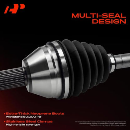 A-Premium Front Left Driver Side CV Axle Shaft Assembly