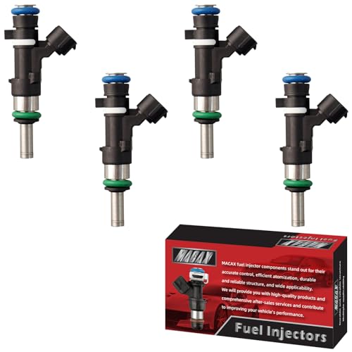 Set of 4 Fuel Injectors 1465A029 FJ973 Replacement - size: FJ973