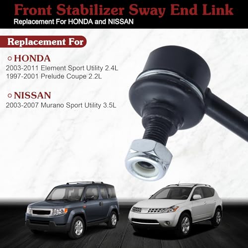 2* K80465 K80466 Rear Sway Bar Link - Restore Rear Stability - color: 1*K80465 1*K80466, size: Sway Bar Link