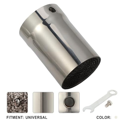 1PCS Exhaust Baffle Silencer DB Killer Muffler for 1.9 2 inch Exhaust Pipe - size: 1-Pack Style C
