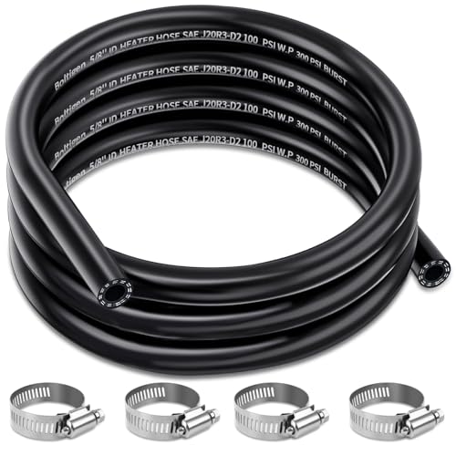 3/4 Heater Hose, 10FT SAE 20R3 EPDM Hose for Automotive Coolant Systems - size: 3/4''-10FT