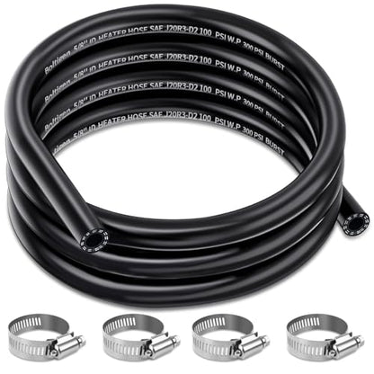 3/4 Heater Hose, 10FT SAE 20R3 EPDM Hose for Automotive Coolant Systems - size: 3/4''-10FT