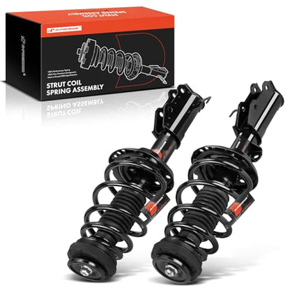 A-Premium Front Complete Strut Assemblies with Coil Springs, Set of 2