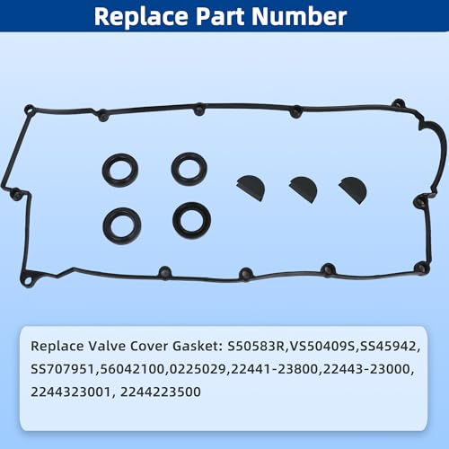 Engine Valve Cover Gasket Set for Hyundai Kia,Elantra Tiburon,VS50583R