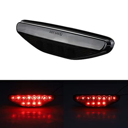 ATV 2006-2014 TRX450R TRX450ER LED Taillight Rear Tail Lights Brake stop Lamps (Smoked) - color: Smoked