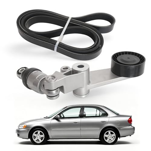Serpentine Drive Belt Tensioner Kit for Toyota Celica 2003-2005 - size: 1998-2008 for Corolla/Celica/Matrix