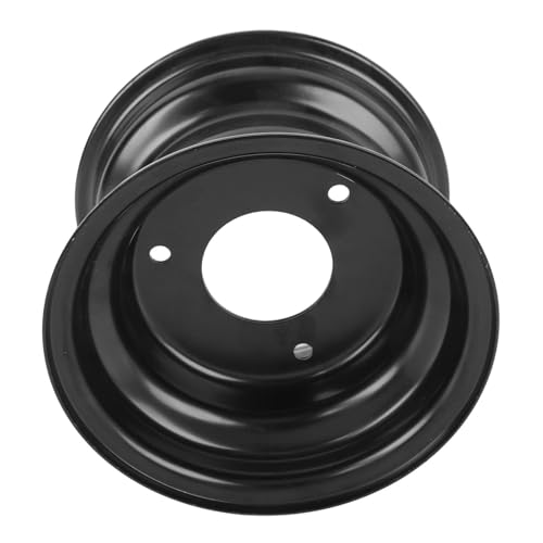 6 inch Wheel Rim 3 Holes,145/70-6 Go Kart Tire Rim Parts for Most 6 inch Wheel Hubs of Go Kart ATV Quad Dirt Bike Ride on Mower,Aluminum Alloy Enhanced Traction Stylish Look