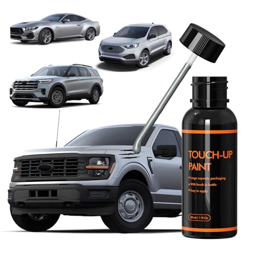 JS Iconic Silver Touch Up Paint for Ford, Automotive Paints - color: Iconic Silver