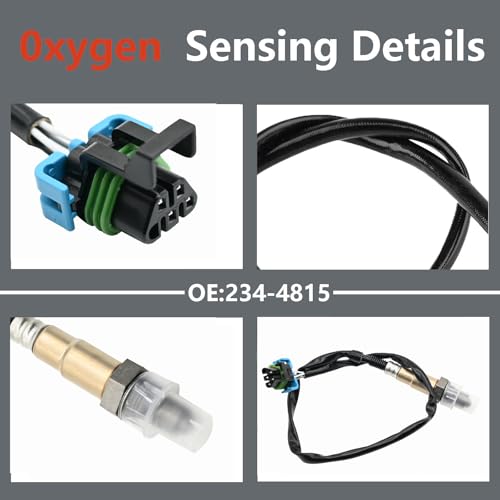 Air Fuel Ratio O2 Oxygen Sensor 234-4815 234-4816 for 2009 2010 2011 GMC Acadia Chevrolet Chevy Traverse Buick Enclave 3.0L 3.6L Upstream & Downstream