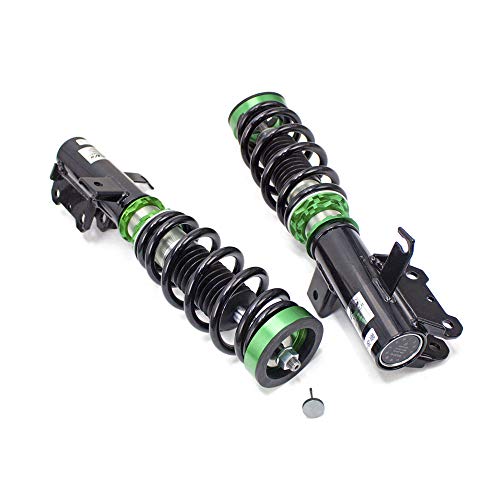 Rev9 R9-HS2-100 Hyper-Street II Coilover Suspension Lowering Kit, Mono-Tube Shock w/ 32 Click Rebound Setting, Full Length Adjustable, compatible with Chevrolet Malibu 2013-15 - size: 2013-2015 / 2016 Limited