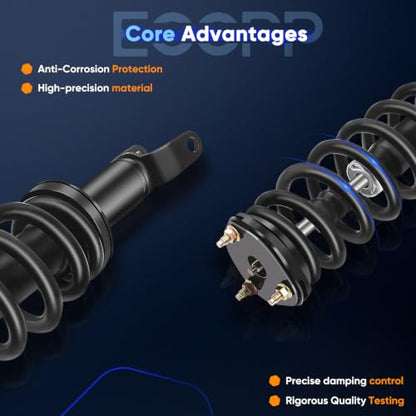ECCPP 4WD Complete Strut Assembly Shock for Dodge for Ram 1500 2009 2010 - size: 172292