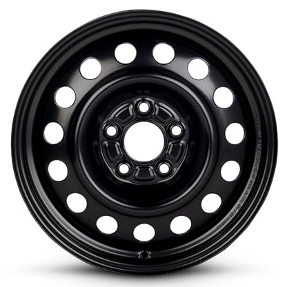 For 2008-2012 Honda Accord 16 Inch Painted Black Rim - OE Direct Replacement - Road Ready Car Wheel