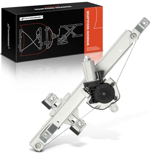 A-Premium Rear Passenger Side Power Window Regulator with Motor (2-Pin) - style: Rear Passenger Side (RH)