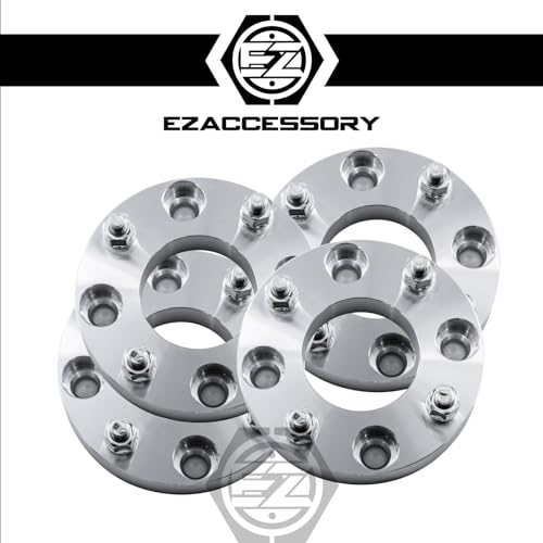 ezaccessory 4 Wheel Adapters Spacers 4x4.25 to 4x4.25 | 4x108 to 4x108 | Fits Mercury Cougar (4 Lug) Sable Topaz | 1.25" Thick - size: Thickness - 1.25", style: 4 PCS
