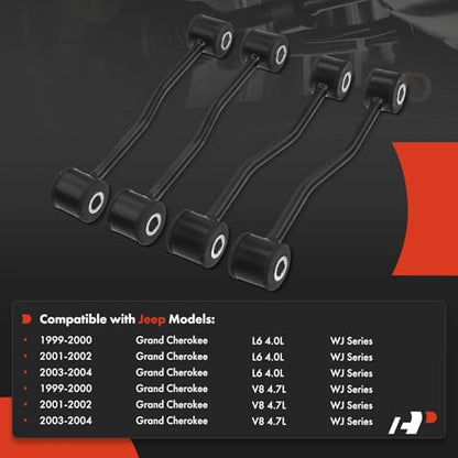 A-Premium Front & Rear Sway Bar Link Stabilizer Bar End Link Kit