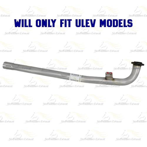 Exhaust Resonator Pipe Compatible for 2002-2006 Toyota Camry 2.4L | Stainless Steel | Northeastern Exhaust | Free Gaskets, Hangers, Clamp, and Bolt Kit Included