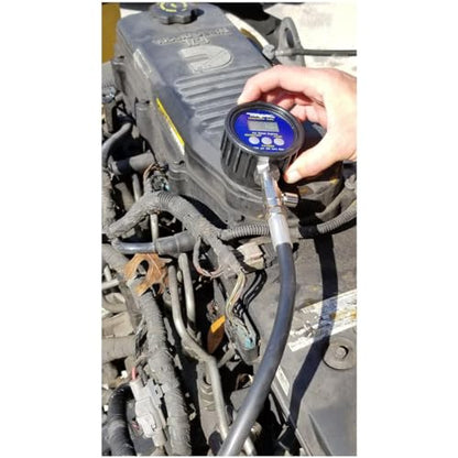 Mityvac MV5535 Digital Diesel Compression Test Kit Memorizes The Peak Compression Value for Each Cylinder up to 12 Cylinders, Powered by 9-Volt Battery, Black