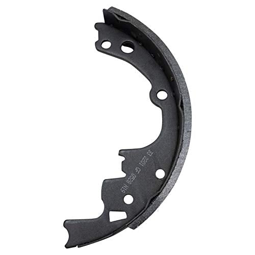 TRQ Front Ceramic Brake Pad & Rear Shoe Kit w/Chemicals - color: Ceramic, size: BFA12798