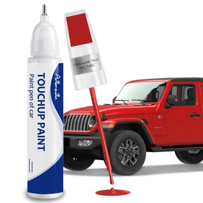 Firecracker Red PRC/MRC Touch Up Paint for Jeep OEM Color Match - color: Firecracker Red(PRC/MRC)