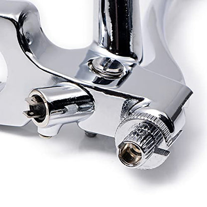 Astra Depot Chrome 1" Handlebar Switches Levers Grips Kit for Harley